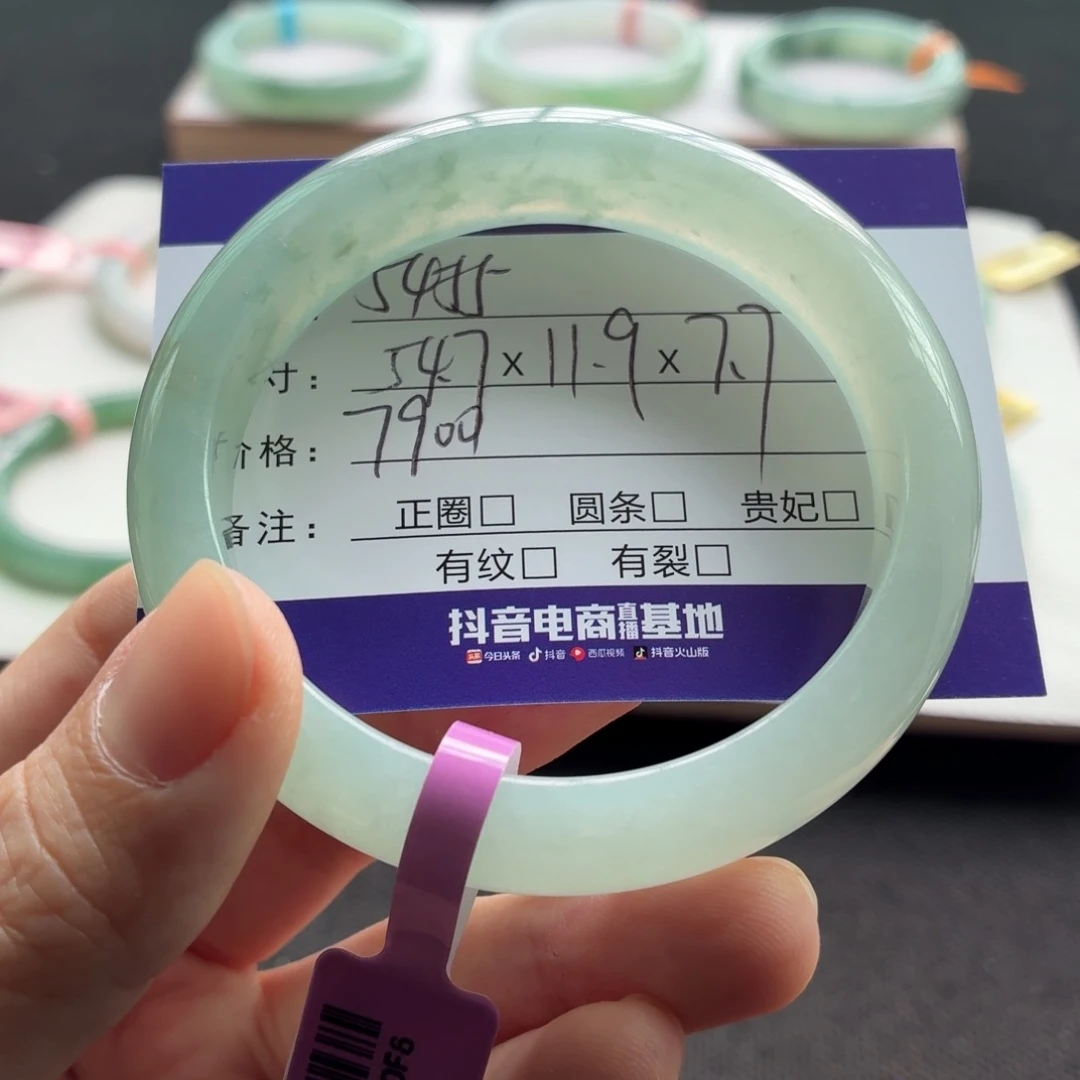 未镶嵌手镯翡翠翡翠
