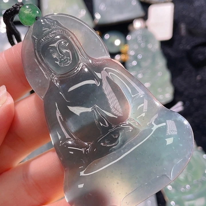 翡翠颈饰未镶嵌23，