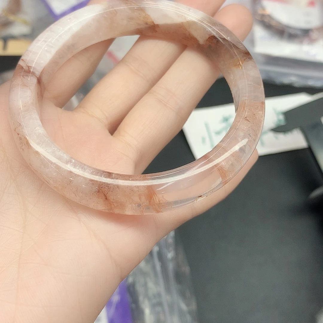 水晶手镯未镶嵌62(5758:;:;)