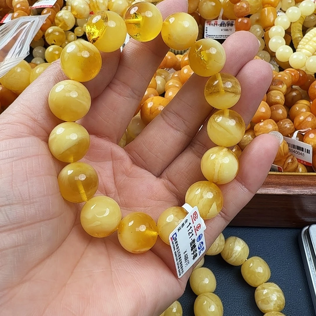 琥珀未镶嵌珠宝奇石