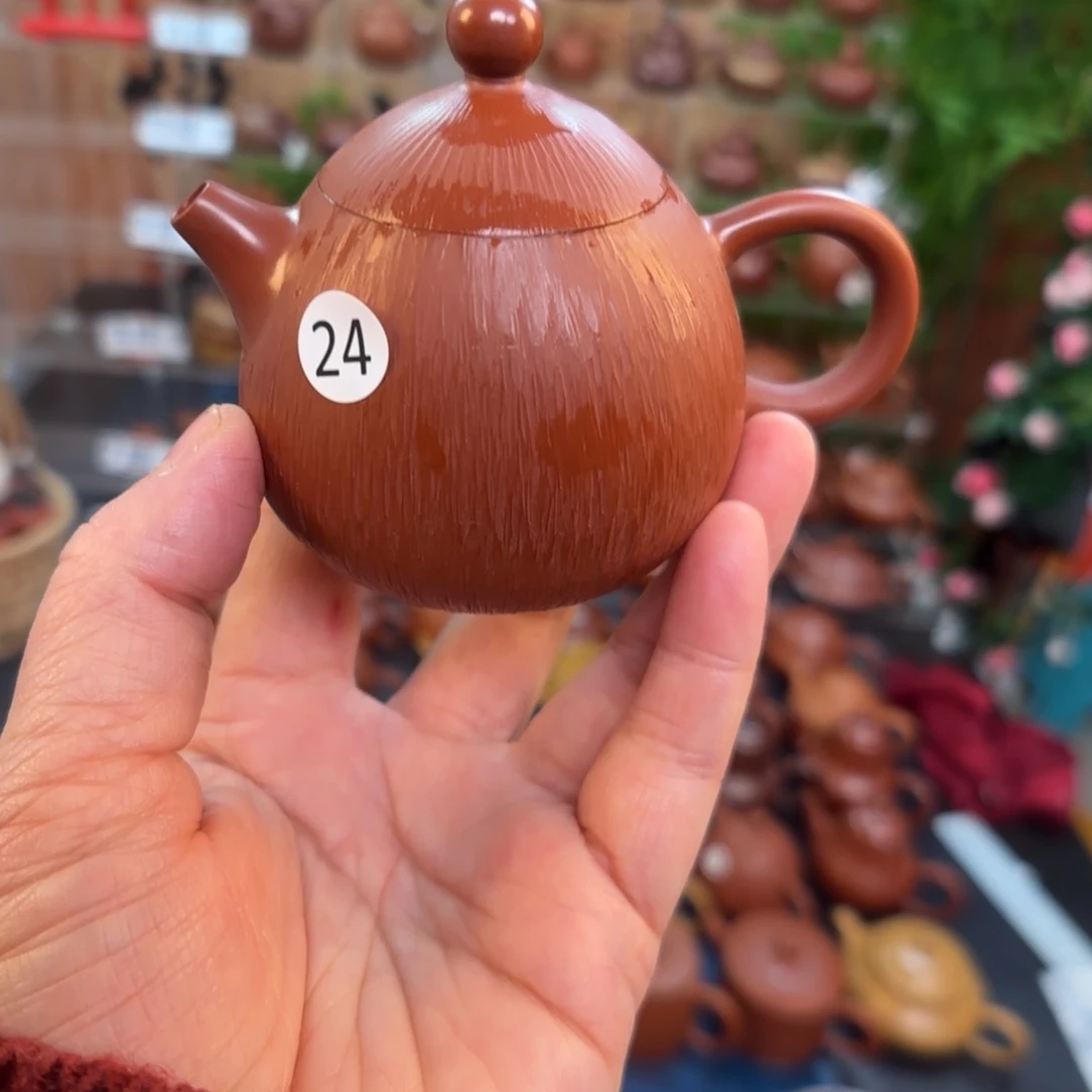 朱泥茶壶朱泥茶壶微瑕120C