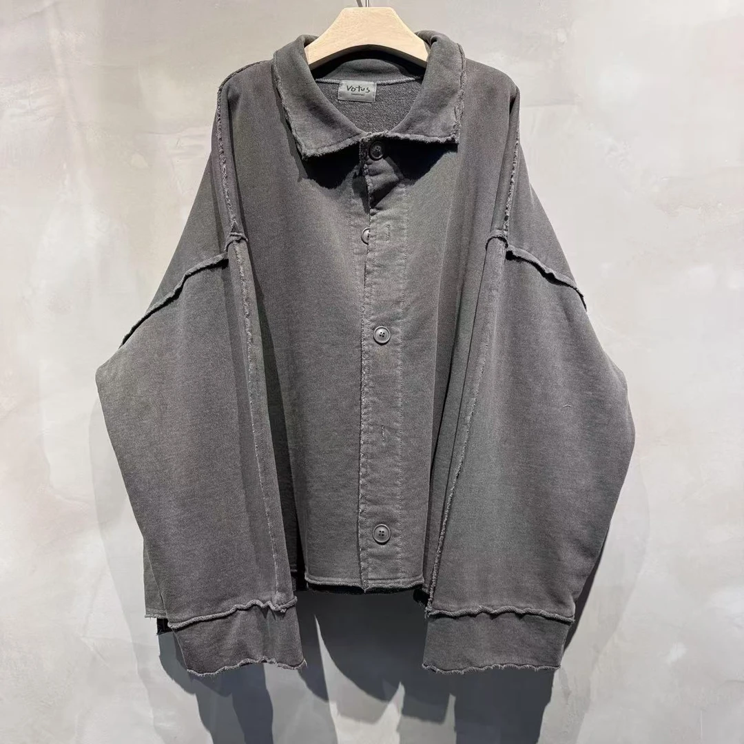 韩国2025新款POLO系扣外套