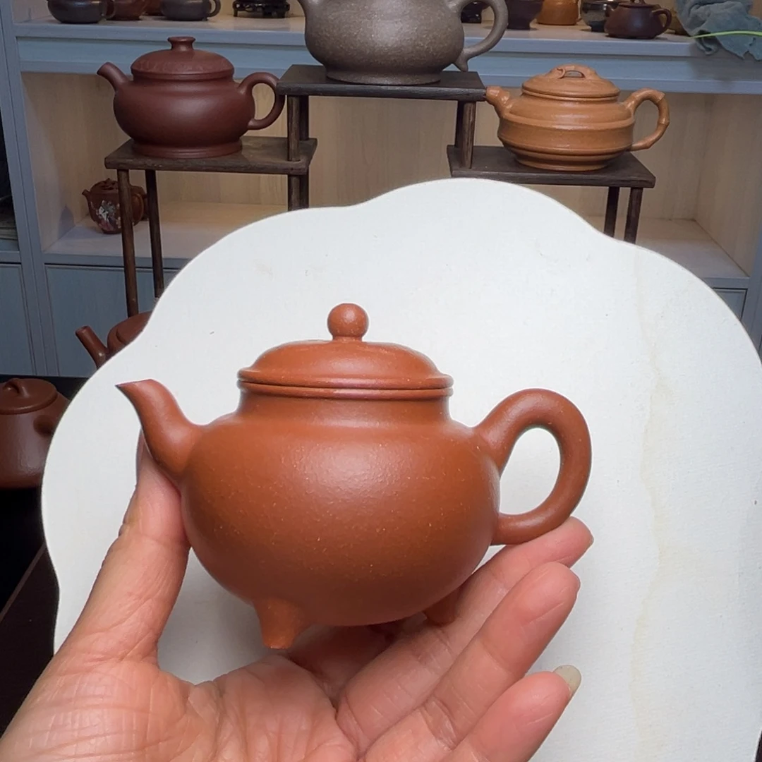 茶壶紫砂手工制作原矿紫砂