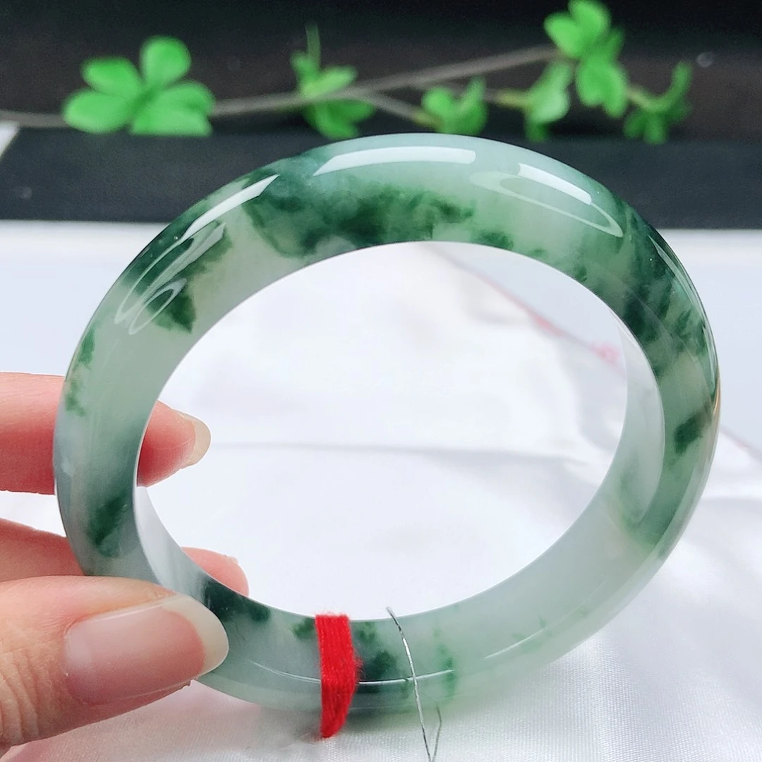 未镶嵌手镯翡翠61圈