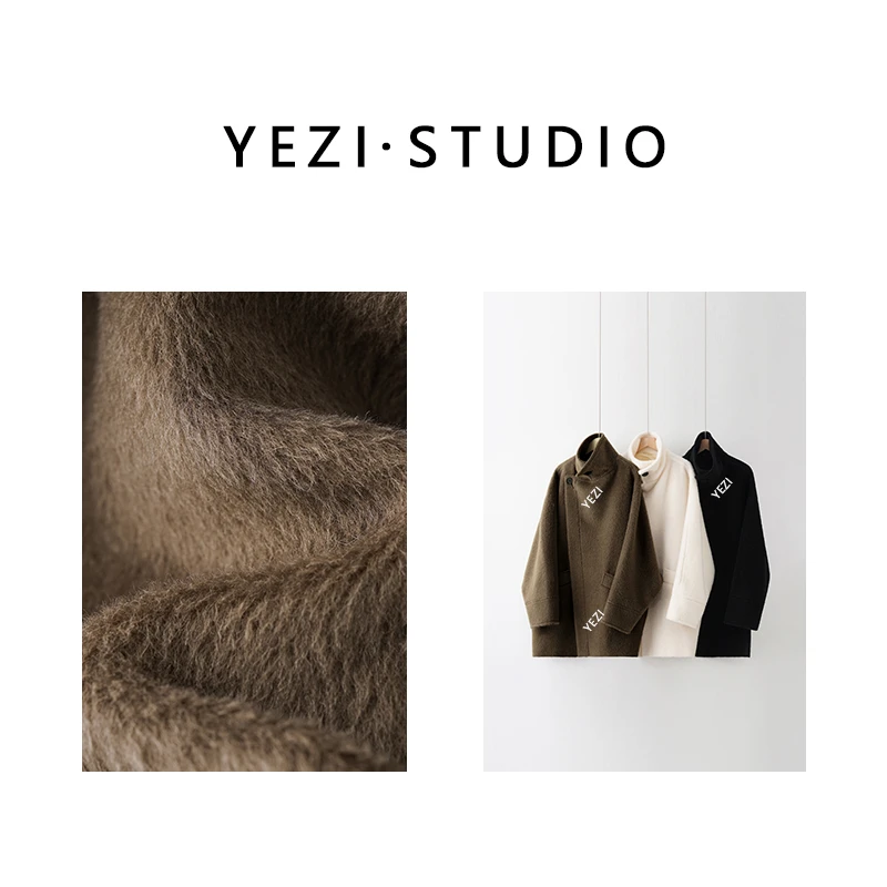 【法式偏爱】极简立领中长款苏力大衣24410502-12/7