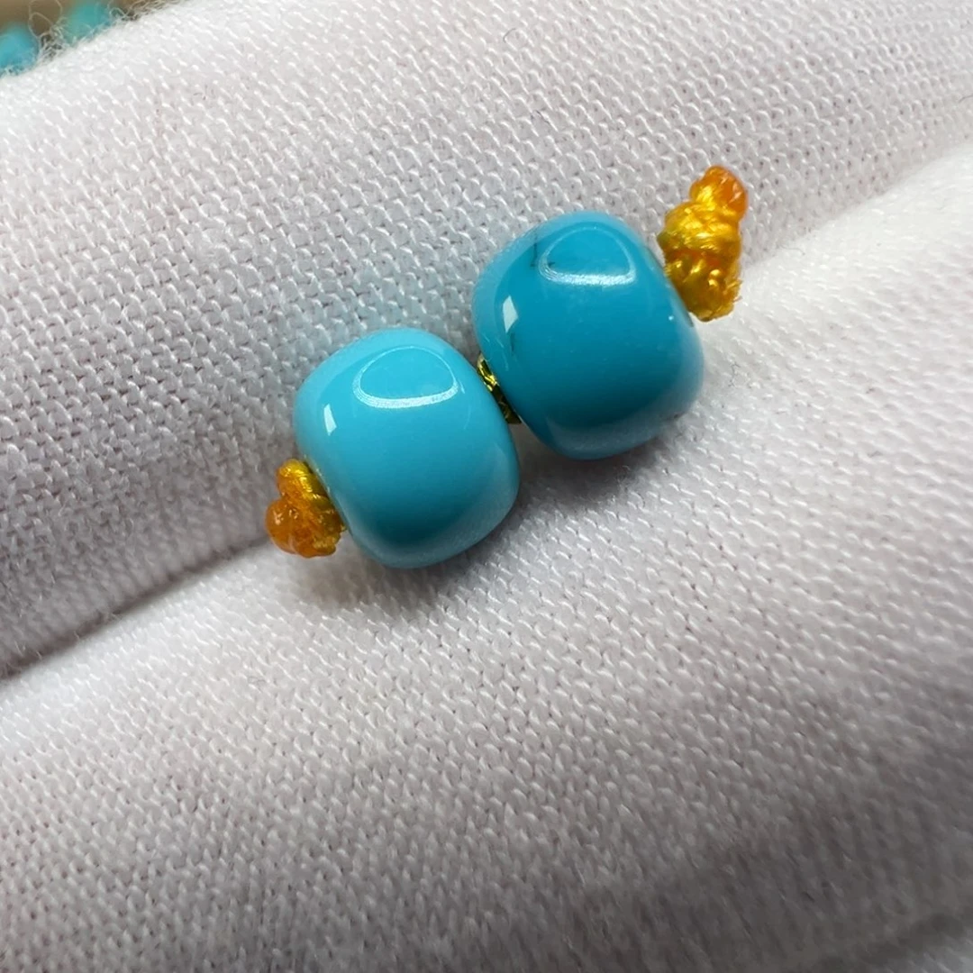 绿松石未镶嵌配饰6.5*5