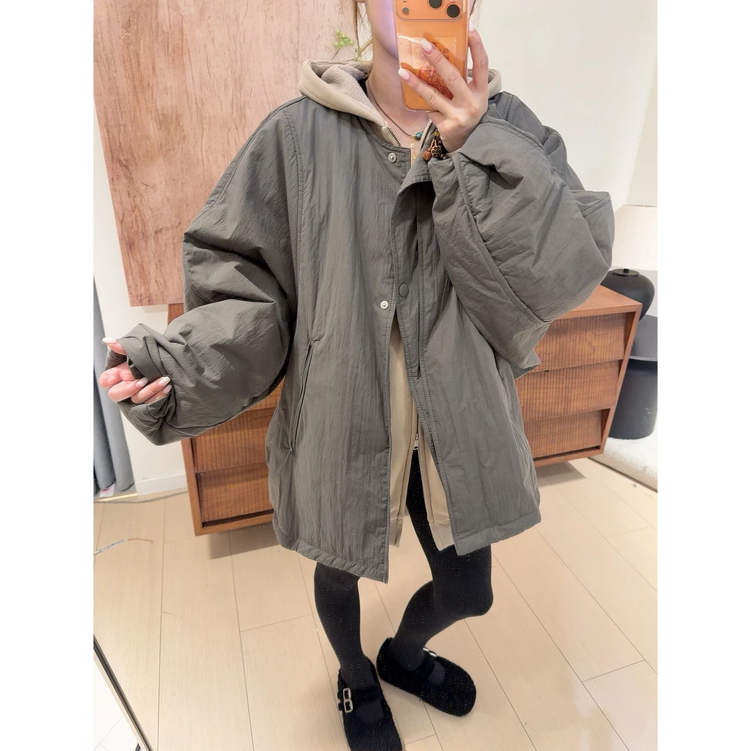 Az LongQuan 空气感棉服 2025秋冬设计师时尚新款 hp10234