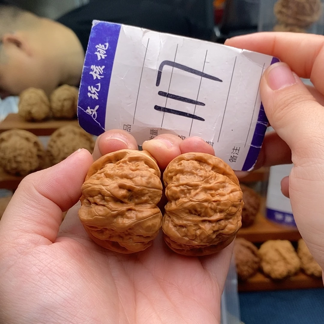 把件文玩核桃39蛤蟆头