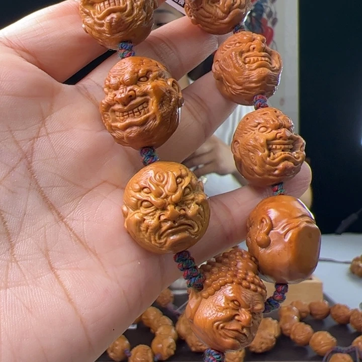 九***橘橄榄核手串/手链橄榄核