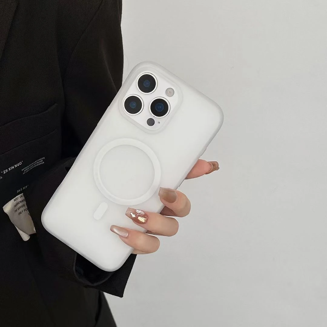 磨砂肤感磁吸适用苹果16/15Promax/14/13/12手机壳