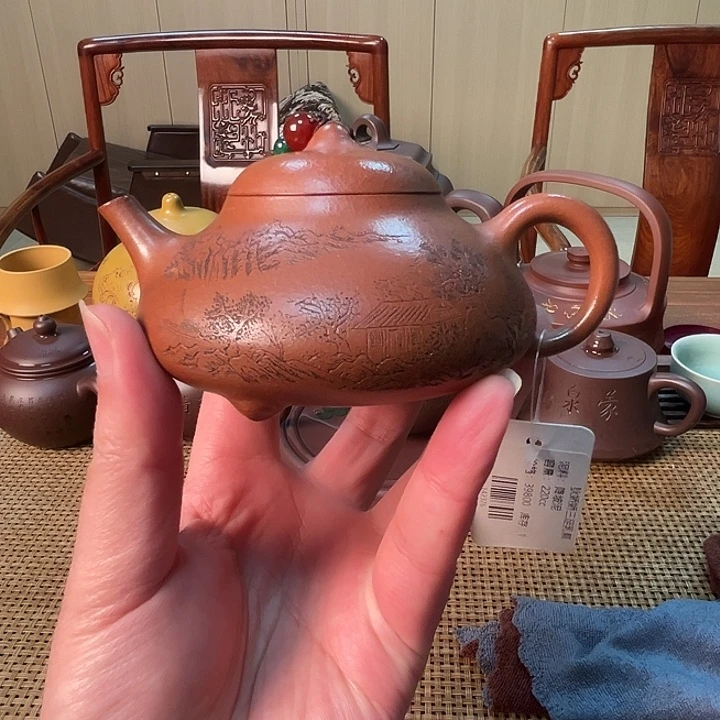 紫砂茶壶宜兴紫砂壶30