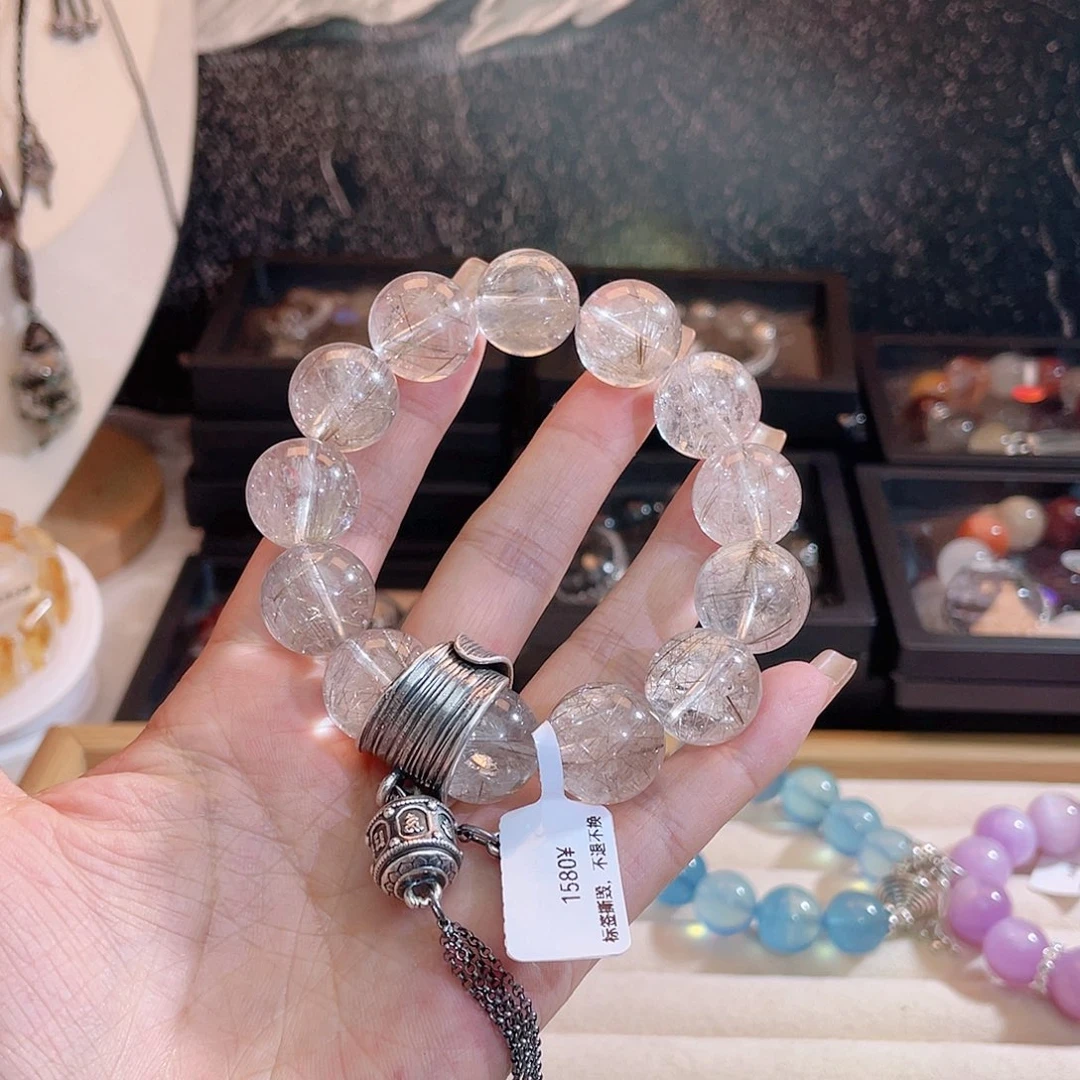 水晶手串未镶嵌请***律