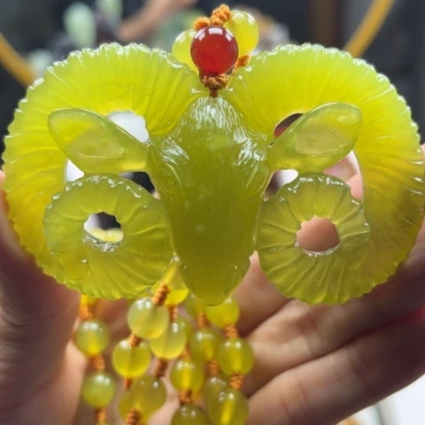 岫玉挂件未镶嵌挂件