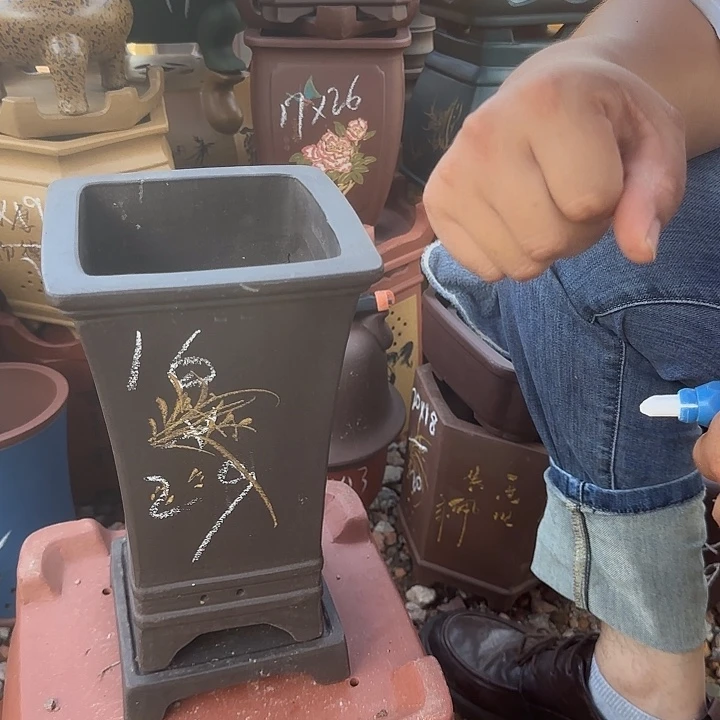 花盆紫砂紫砂花盆