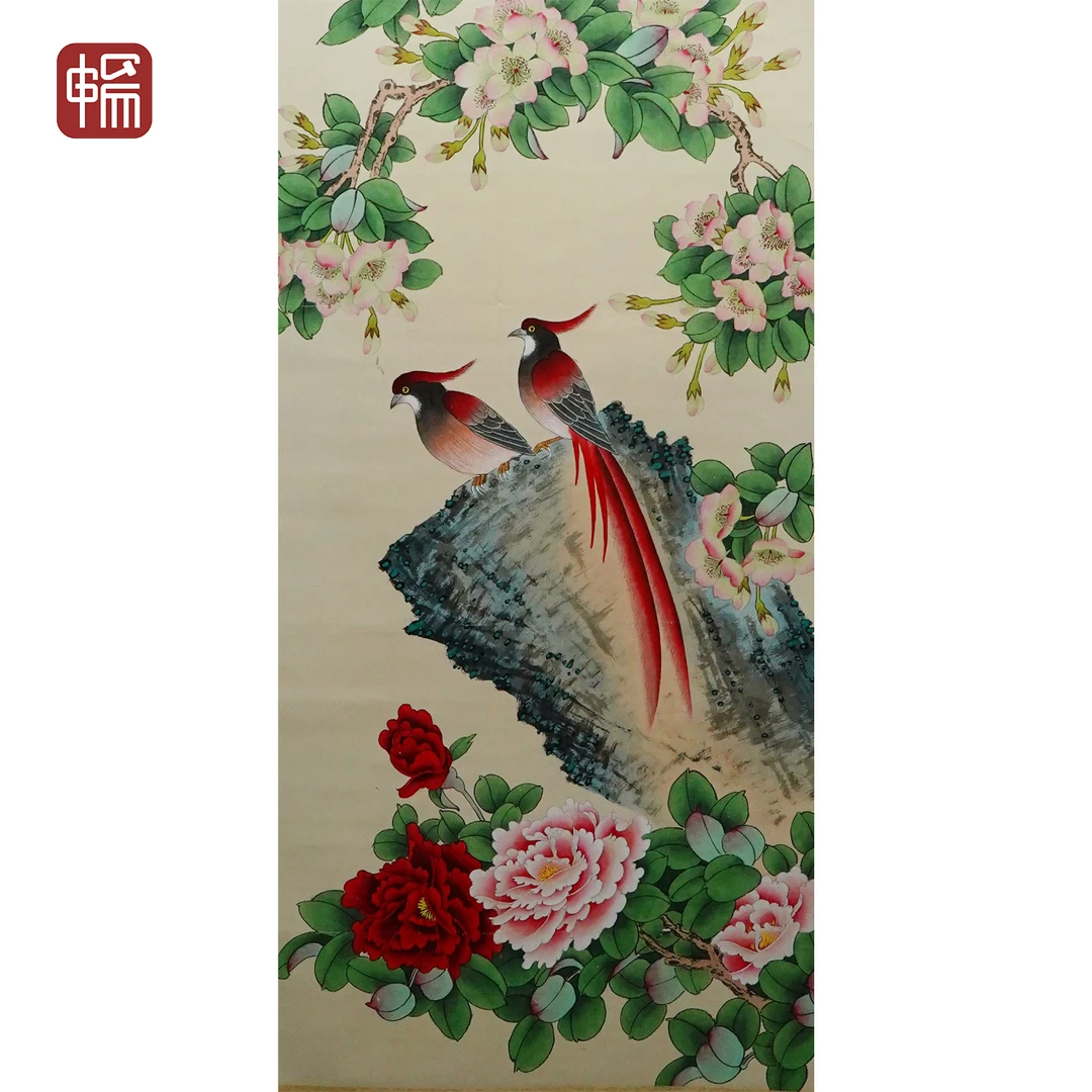 N019 2004年作《岭南早春》86*51（3.95）纸本立轴FL