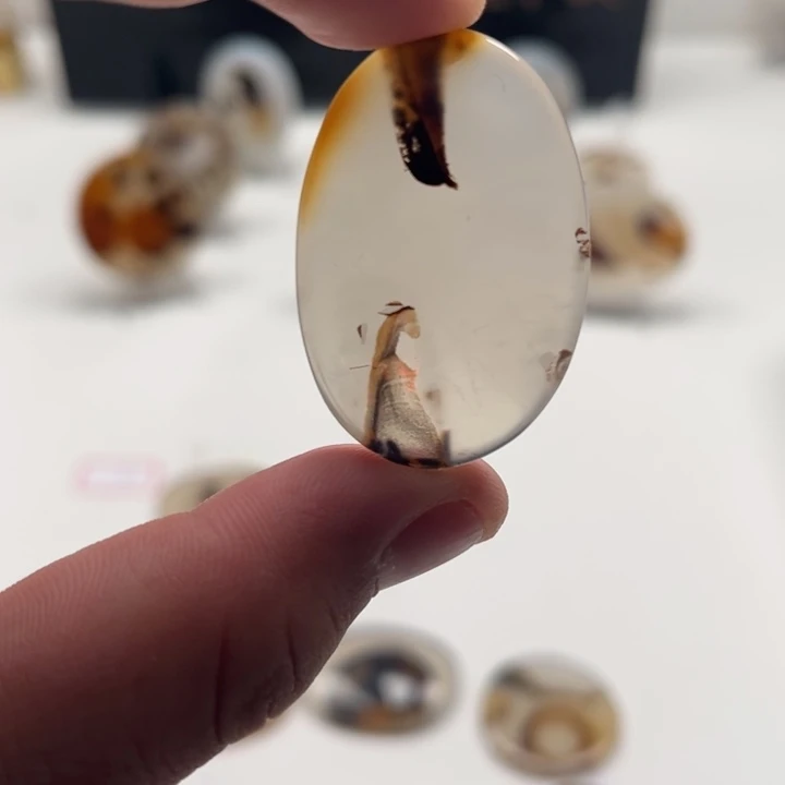 玛瑙/玉髓未镶嵌吊坠(不含链)