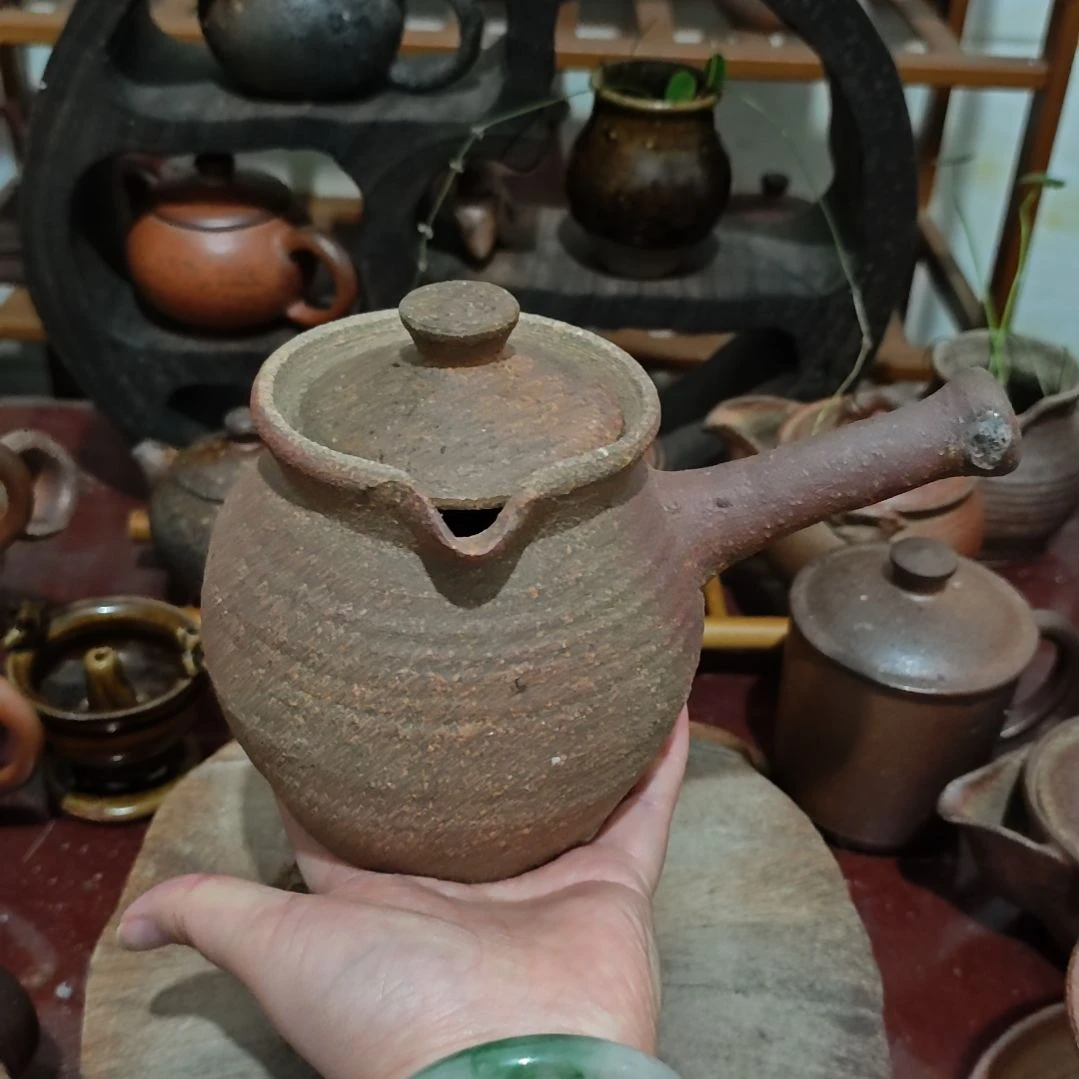 粗陶烤茶罐粗陶烤茶罐