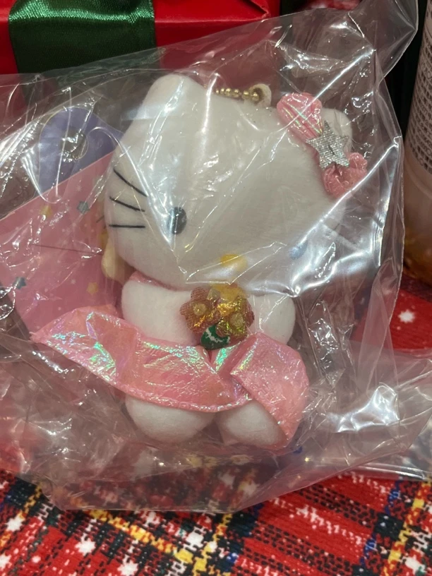 朱朱专拍珠光裙kitty挂件jm