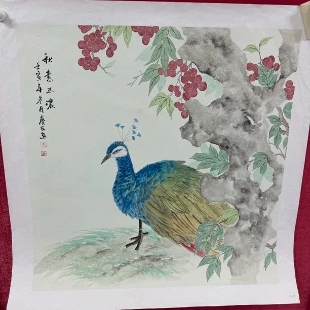 李老师花鸟绘画作品