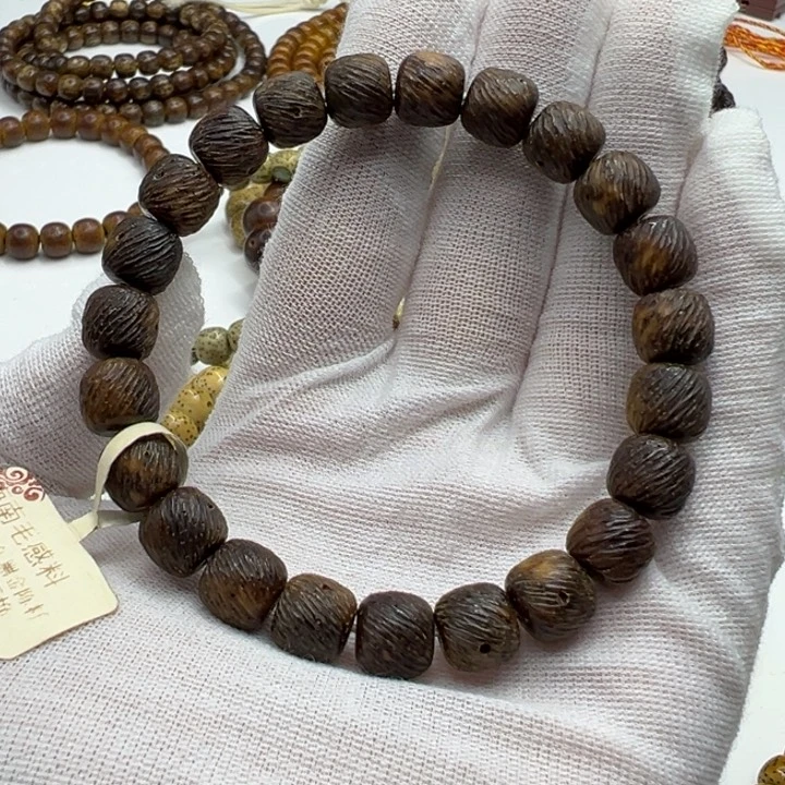 星月菩提吊坠原生态星月菩提