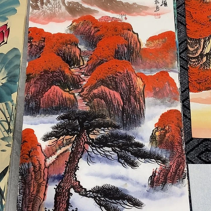 小周画廊的直播间