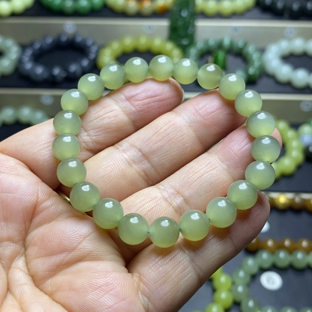 和田玉未镶嵌手串