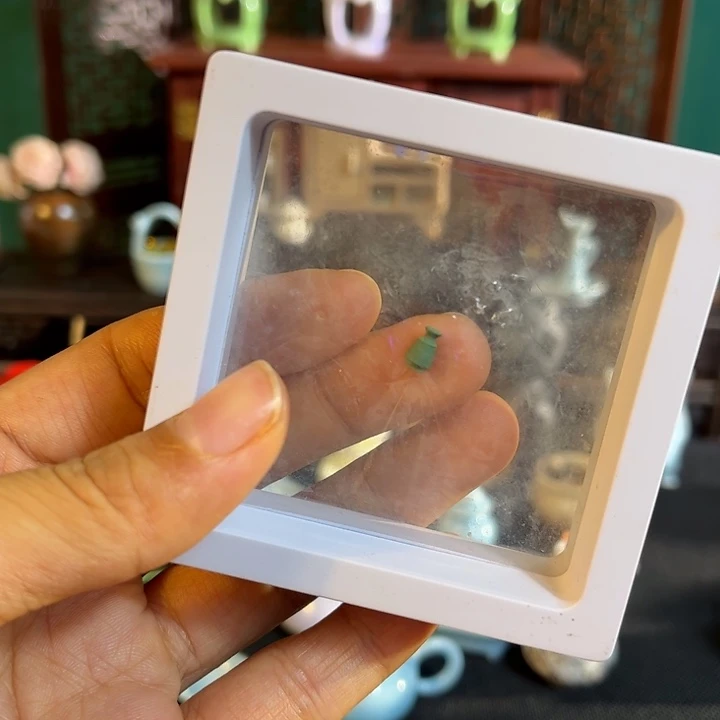 摆件贝***海微陶老王迷你花瓶