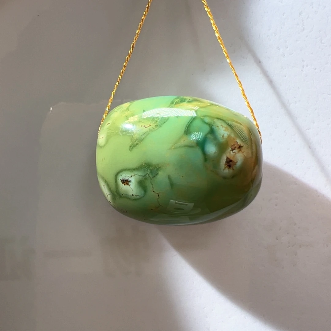 绿松石未镶嵌挂件