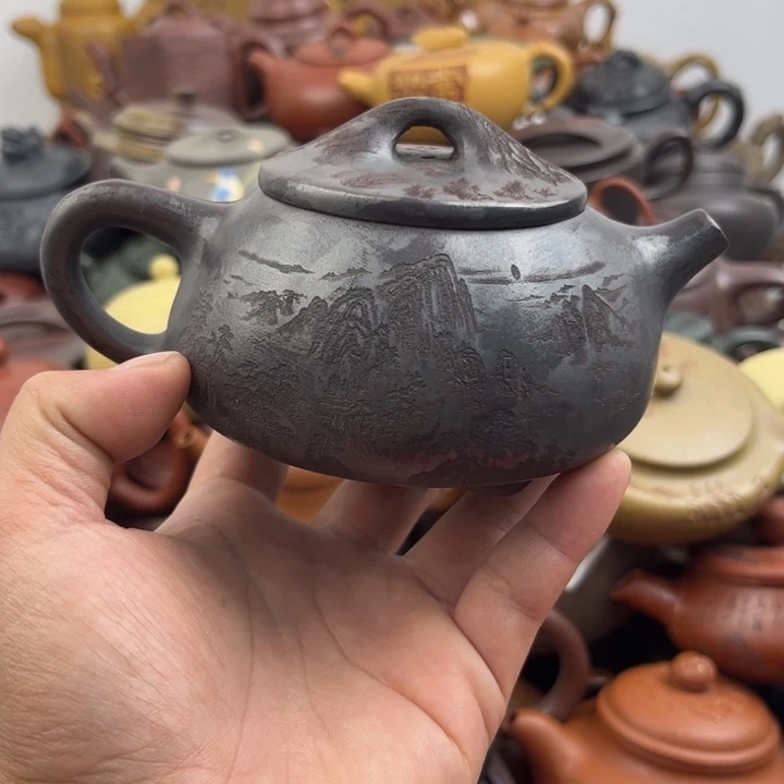 紫砂茶壶紫砂微瑕