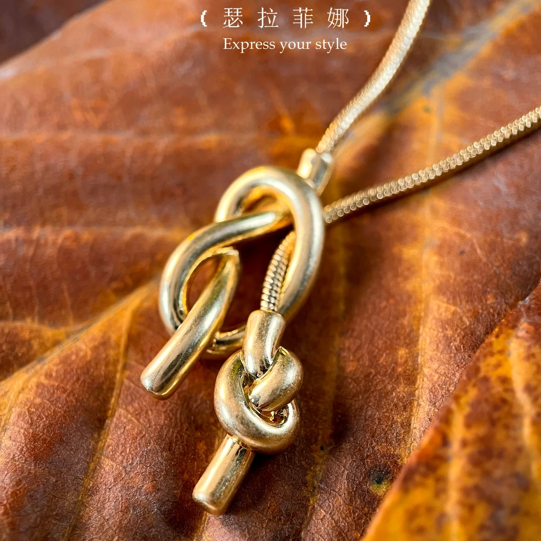 D3823美 ★【水手结】春Seraphina限定毛衣链