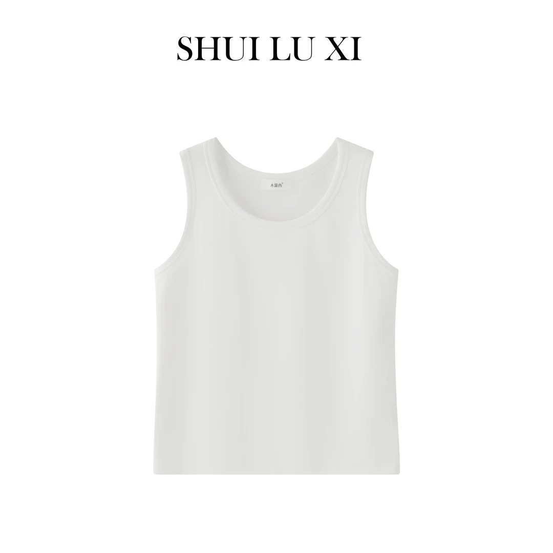 2025夏季奥代尔棉舒适工字吊带背心运动纯色随身型百搭无袖吊带