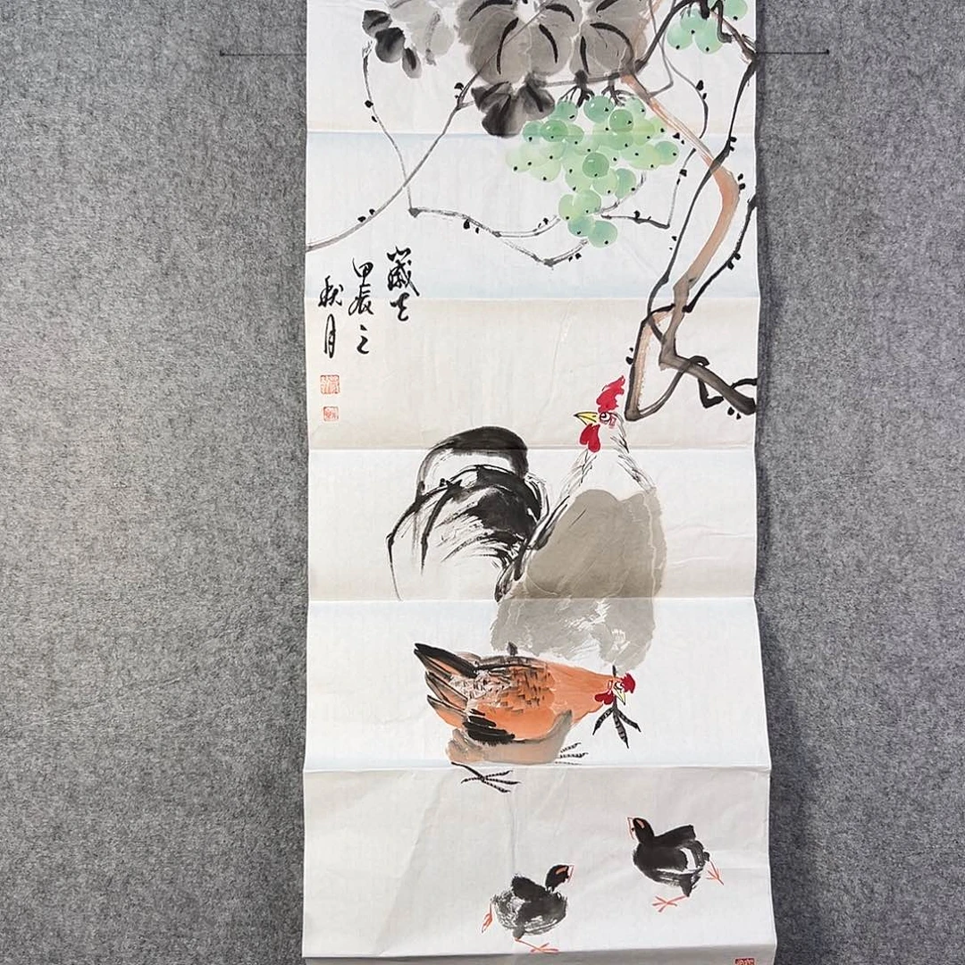 国画698 花鸟在此鸣叫的日子