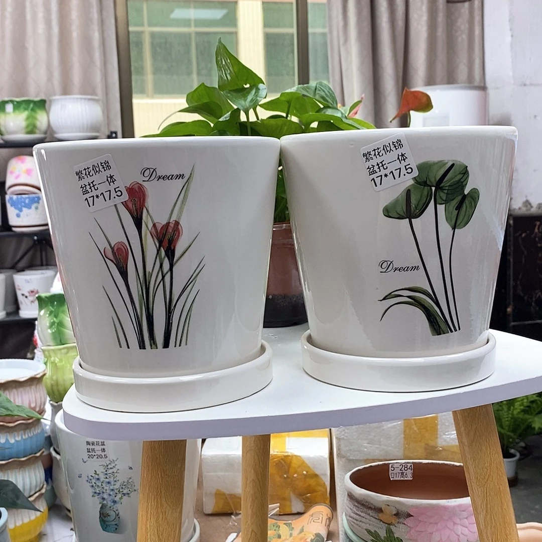 陶瓷@陶瓷花盆@@58383818609