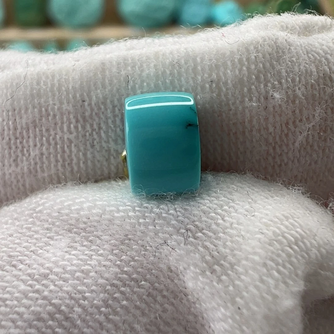 未镶嵌绿松石配饰6.5mm