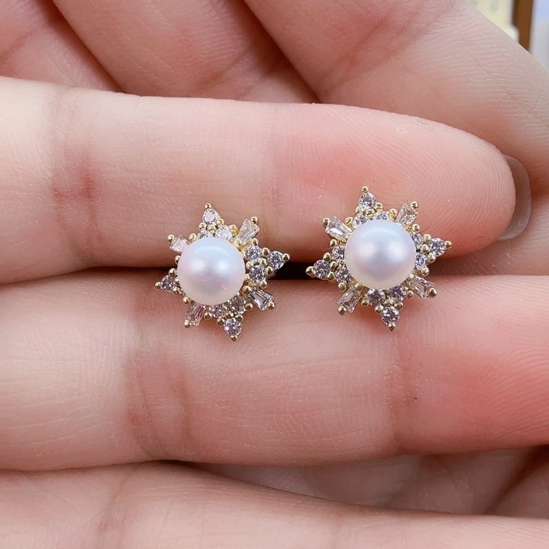 耳饰淡水珍珠未镶嵌