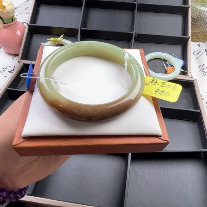 未镶嵌手镯和田玉玲珑美镯58.3