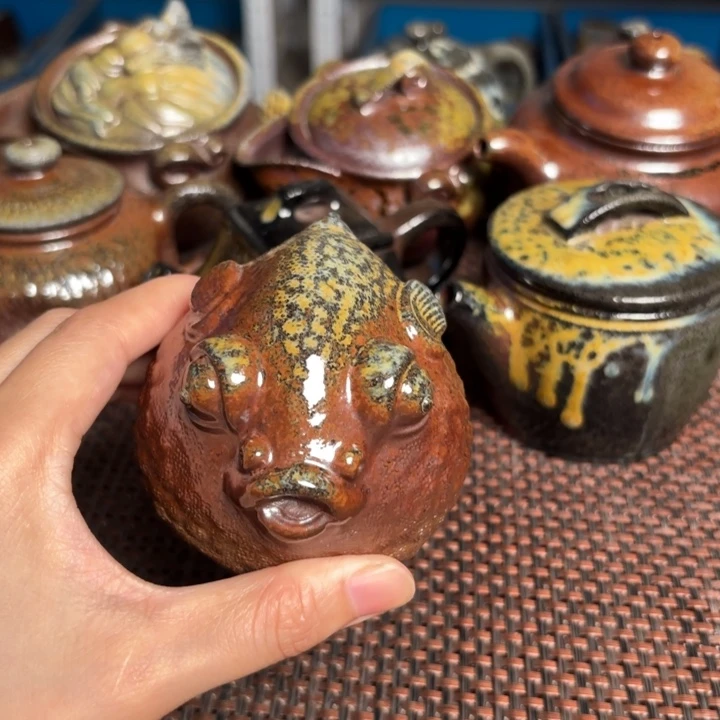 茶杯紫砂一团和气