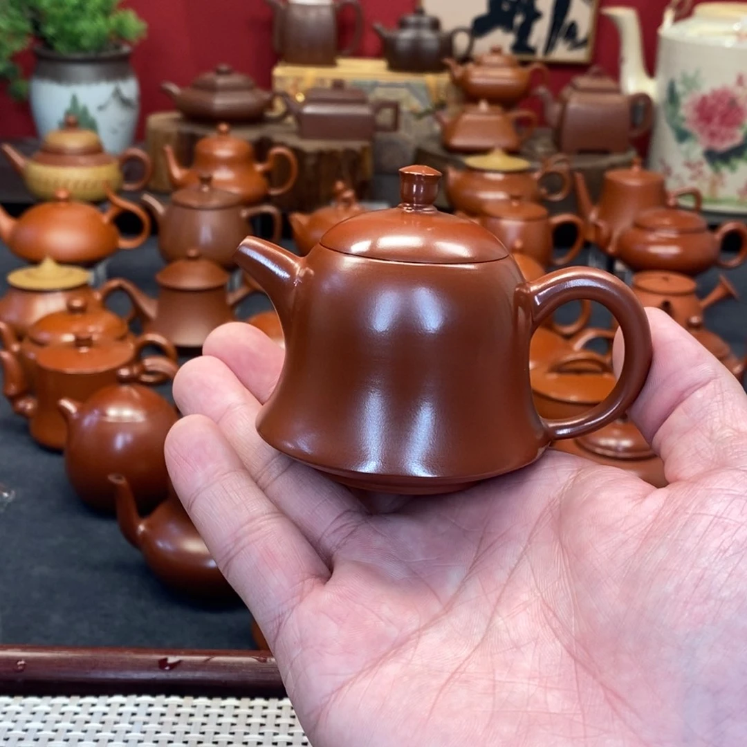 茶壶紫砂人**凉潮州手拉壶