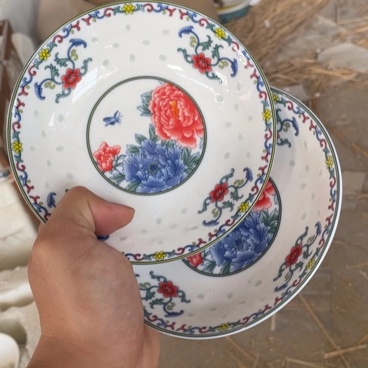 碗瓷景德镇高温细白瓷餐具