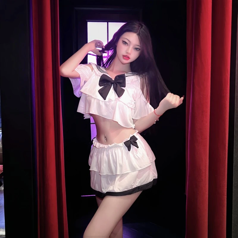 性感日系学妹制服二次元美少女诱惑套装辣妹纯欲家居服睡衣