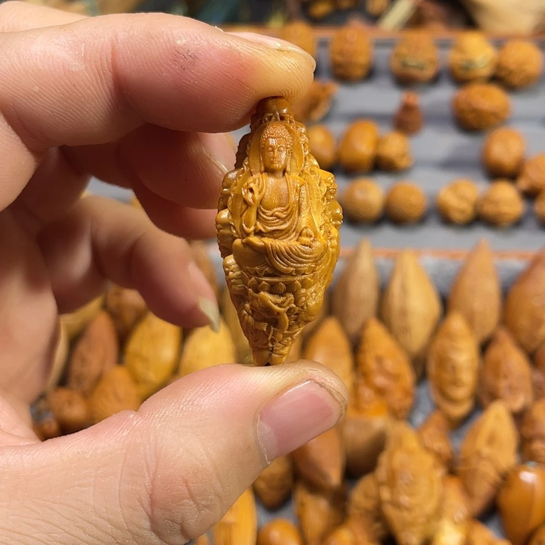 橄榄核手串/手链十八罗汉拜如来790