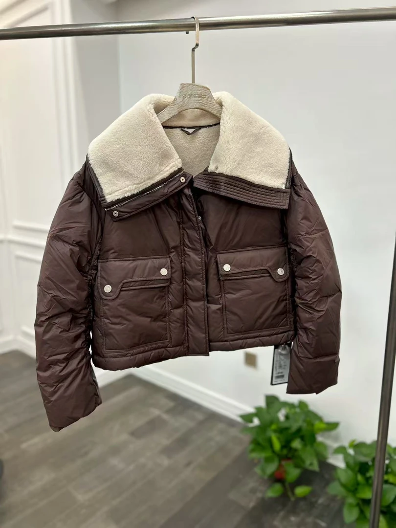 DADI设计师品牌短款羽绒服休闲百搭通勤