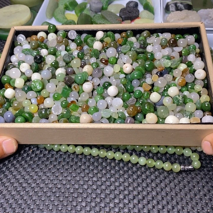 和田玉珠宝半成品未镶嵌