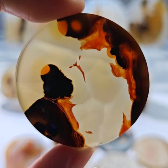 玛瑙/玉髓未镶嵌吊坠(不含链)39号