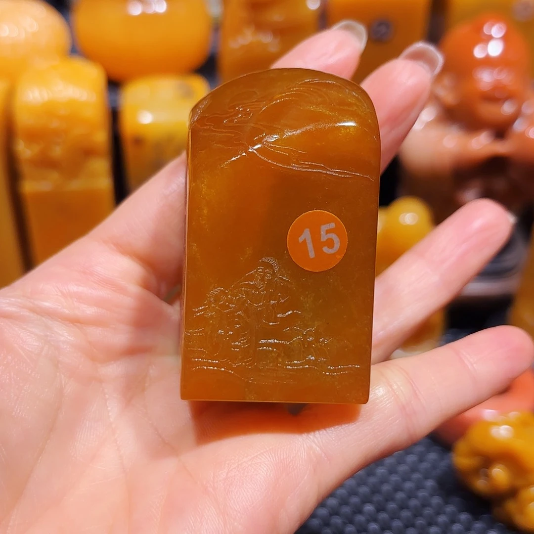 田黄石暾**方石雕石雕石雕