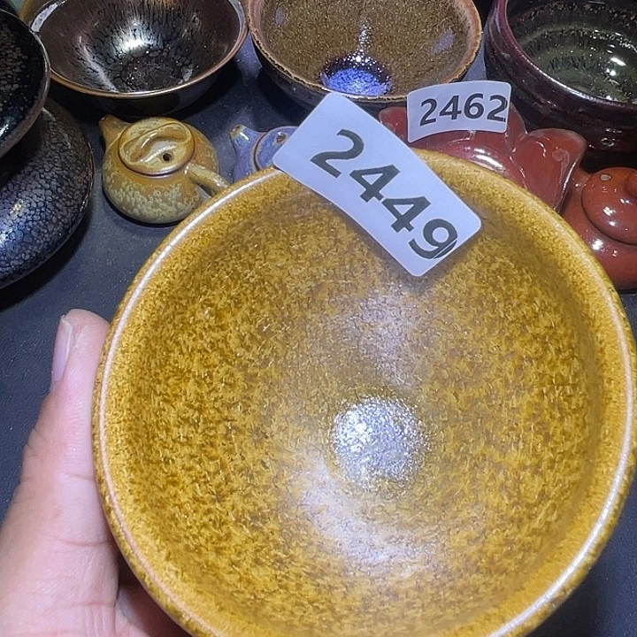 茶盏原矿原釉建盏