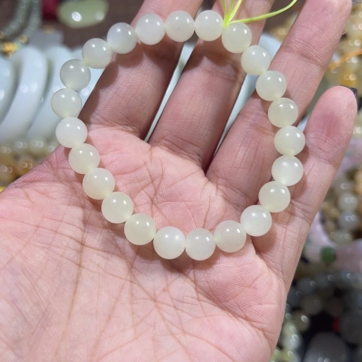 时***心手链未镶嵌和田玉