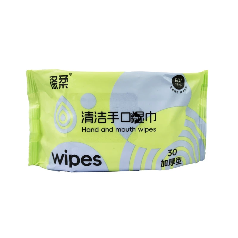 Y涤柔*30加厚型清洁手口湿巾/包