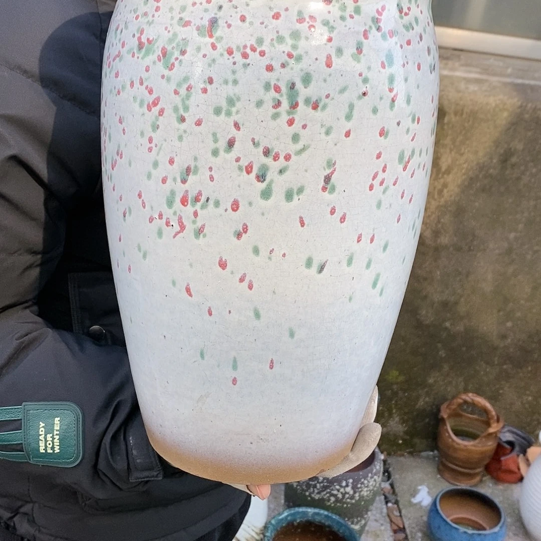 紫砂花盆正品口21高32