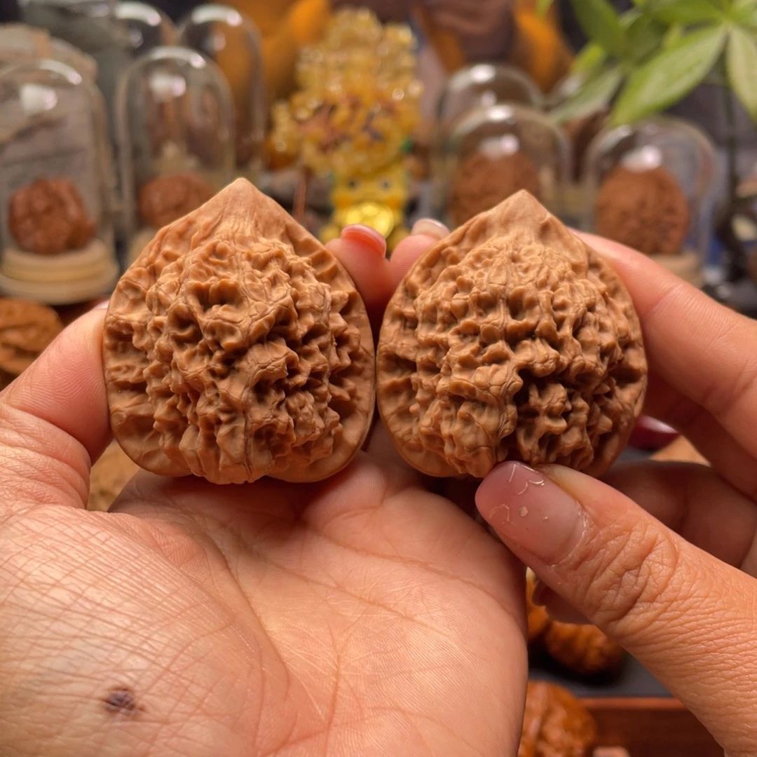 文玩核桃把件官帽45